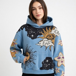 Sudadera con Capucha Unisex Personalizada para Invierno, 100% Algodón, Estilo Urbano, Cierre de Cremallera, Logotipo Personalizado DTF, Tallas Grandes - Product Image 3