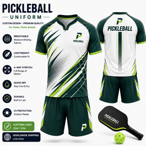 Fabricant de maillots de pickleball personnalisés en marque privée, fournisseur d'uniformes d'équipe OEM, usine de vêtements de pickleball par sublimation en gros - Product Image 1