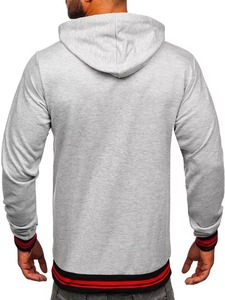 Manufacturer Custom Printed Breathable Winter Long 400 GSM Heavyweight Fleece Oversized Unisex Cropped <b>Pullover</b> <b>Mens</b> Spider - Product Image 4