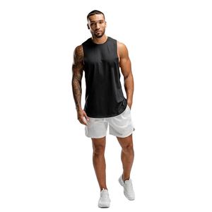 Chemises sans manches en coton, débardeur pour hommes, chemise de Fitness pour hommes, Singlet de musculation, d'entraînement, gilet de Fitness pour hommes - Product Image 1