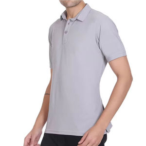 T-shirt de sport pour homme en 100 % laine mérinos, col en V, séchage rapide, respirant, vêtements décontractés pour l'extérieur - Product Image 4