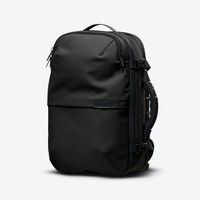 Sac à dos tactique minimaliste en nylon unisexe, souple, détachable, résistant à l'eau, fermeture éclair, multifonctionnel, capacité 20-36L
