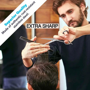Tijeras de corte súper afiladas para cortes suaves y precisos, tijeras de corte súper afiladas de calidad profesional para profesionales de la peluquería - Product Image 5