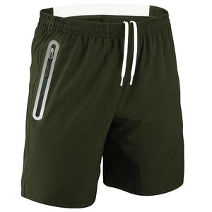 Shorts cargo en maille 100 % polyester de haute qualité, taille élastique, shorts de sport personnalisés pour hommes, vente en gros, basketball, course à pied - Product Image 6