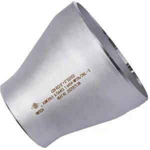 Reductor Concéntrico de Acero Inoxidable ASME B16.9, Sin Costuras, Soldado, 304, 304L, 316, 316L, Accesorio de Alta Presión - Product Image 3