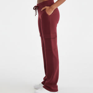 Pantalon pour femme en coton 100% 300 GSM, article le plus vendu en gros, coupe décontractée pour l'hiver, confortable - Product Image 3