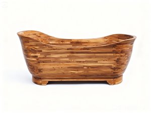 Bañeras Rectangulares de Madera de Teca, Fabricadas en Indonesia, Ergonómicas, Ecológicas, para Interiores y Exteriores, Ideales para Hoteles, en Oferta - Product Image 2