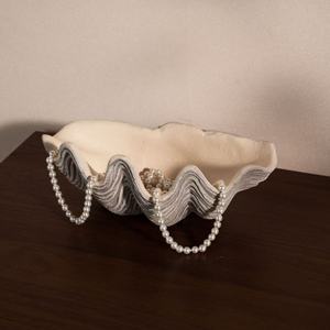 Adorno Decorativo de Concha de Musgo de Río Simulada Estilo Oceánico Vintage para Decoración del Hogar - Product Image 5