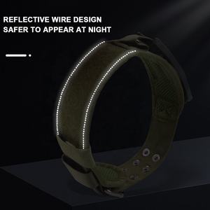 Collar Táctico para Perro con Logotipo Personalizado, Ajustable, de Lujo, Cómodo, con Correa de Nailon y Asa Acolchada de Neopreno Suave - Product Image 3