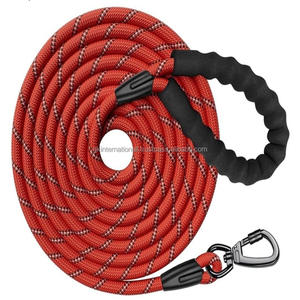 Durable Handmade Cotton Poly Horse <b>Lead</b> <b>Rope</b> and <b>Dog</b> <b>Lead</b> with Swivel Lockable Hook in many colors and custom sizes - Product Image 1