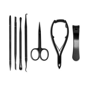 Tijeras Profesionales de Acero Inoxidable Curvas Doradas de Precisión Japonesa para Cutículas, Kit de Herramientas de Belleza Duraderas para Uñas - Product Image 6