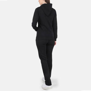 Conjunto Deportivo Informal de Forro Polar para Mujer, Chaqueta con Capucha y Cremallera de Manga Larga, Pantalones Deportivos, Traje Deportivo para Gimnasio, Yoga y Fitness - Product Image 2