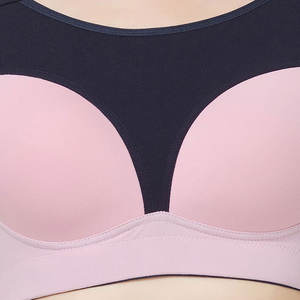 Soutien-gorge de sport sans coutures pour femme, grandes tailles, léger, maintien élevé, rembourré, bretelles réglables, respirant, écologique, pour yoga, course et gym - Product Image 5