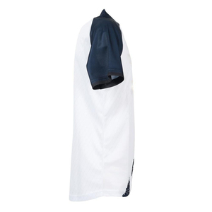 เสื้อกีฬาบาสเก็ตบอลทีมวิทยาลัยสีเหลือง ระบายอากาศได้ดี ผลิตจากโพลีเอสเตอร์ 100% พิมพ์ลายโลโก้แบบกำหนดเองได้ตามต้องการ ขายดี - Product Image 3