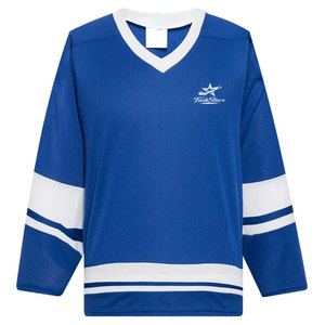 Jersey de Hockey sobre Hielo Corto Estampado para Hombre, Precio Razonable, MOQ Bajo, Talla Grande, Transpirable, Resistente al Viento, 100% Poliéster, para Venta en Línea - Product Image 1