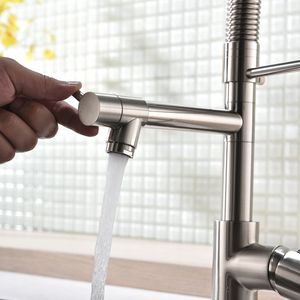 Rubinetto da Cucina Commerciale Monocomando con Doccetta Estraibile per Lavello - Product Image 1