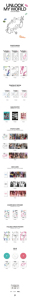 อัลบั้มชุดที่ 1 ของ Fromis_9 [Unlock My World] รุ่นสุ่ม เพลงป๊อปเกาหลีบนกระดาษ - Product Image 2