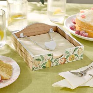Boîte à mouchoirs décorative de luxe en émail fait main, support de serviettes, accessoire de table, collection cadeau - Product Image 5