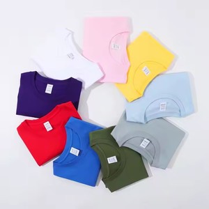 Camiseta de algodón 100% puro de 180g, cuello redondo, manga corta, estilo euroasiático, camiseta básica de color sólido para hombre. - Product Image 4