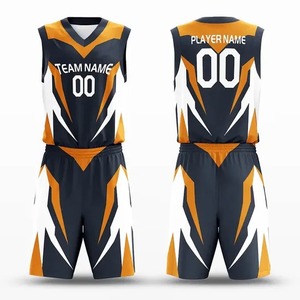 Ensemble de maillots de basketball haute performance, design personnalisé, tissu en maille respirant, fournisseur d'uniformes de compétition - Product Image 1