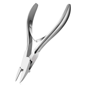 กรรไกรตัดเล็บสแตนเลส OEM ODM คุณภาพสูง สำหรับตัดเล็บเท้า ขายส่งอุปกรณ์เสริมความงามสำหรับร้านทำเล็บมืออาชีพ - Product Image 1