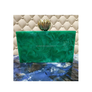 Elégant Sac à Main en Résine Personnalisé Sac à Main à la Mode avec Modèle Style Artistique - Product Image 1