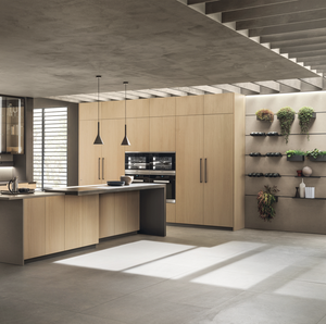 Juego completo de gabinetes de cocina personalizados JY Project con bisagras organizadoras, armarios modulares al por mayor, fábrica de Vietnam - Product Image 5