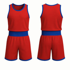 Combinaisons de boxe de haute qualité, combinaisons de boxe de couleur unie à vendre, combinaisons de boxe fabriquées au Pakistan - Product Image 1