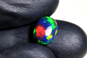 Genuine Ethiopian <b>Black</b> Opal Cabochon Stone Oval Shape Smooth <b>Polished</b> <b>Black</b> Opal Gemstone A Similar Picture - Product Image 5