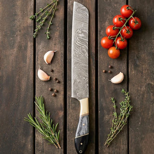 Ensemble de couteaux de cuisine en acier Damas de qualité supérieure, style moderne et précis, couteaux de chef professionnels, durables et longue durée de vie, pour la cuisine - Product Image 6