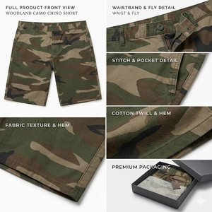 Nouveauté 2026 : Short en jean tricoté extensible coupe droite pour homme – Léger, respirant, écologique – Idéal pour l'été – Meilleure vente - Product Image 6