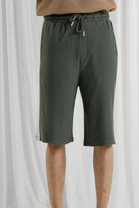 Pantalones Cortos Cargo de Punto Transpirables con Bordado Personalizado y Estampado para Hombre, con Cordón Ajustable, Antiarrugas, Venta al por Mayor, Moda Urbana y para Exteriores 5 - Product Image 2