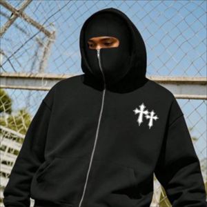 Sudadera con Capucha Denish Sports Wear Premium para Hombre, de Algodón y Felpa, 350g, Ecológica, Transpirable, con Cierre, Bordada, para Otoño - Product Image 1
