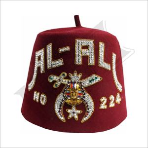 Fez Al Aswad Temple No 40 Masonic Regalia Shriner Fez - Product Image 3