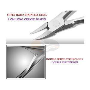 Coupe-ongles en acier inoxydable pour ongles incarnés et épais, pince professionnelle de podiatre pour bébés et seniors, usage chirurgical - Product Image 4