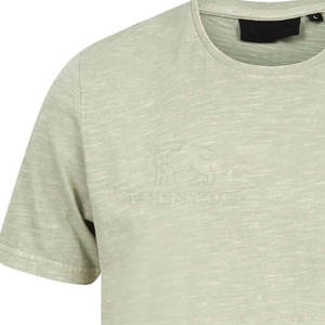 Vêtements de mode grande taille pour hommes, t-shirts délavés à l'acide de haute qualité, t-shirts délavés à l'acide pour hommes à col rond - Product Image 4