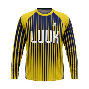 Camiseta Deportiva Personalizada para Hombre, Corte Regular, 100% Poliéster, Transpirable, Antibacteriana, Manga Larga, Secado Rápido, Compresión - Product Image 2