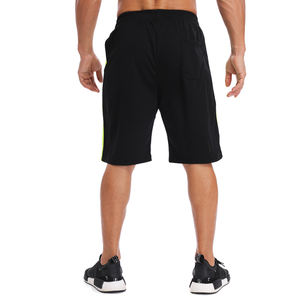 Shorts décontractés pour hommes en mélange de coton, motif rayé classique, style estival élégant, respirant et léger, shorts de plage, shorts de villégiature - Product Image 6