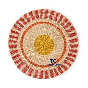 MEJOR VENTA Plato de cargador tejido a mano de Mantel redondo de algas marinas de estilo bohemio para cenas elegantes en hogares, hoteles y restaurantes. - Product Image 6