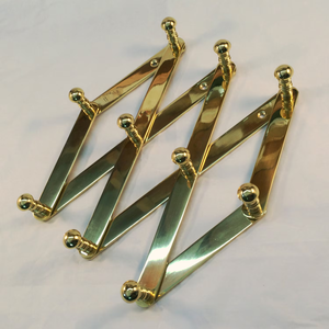 Modern Brass Gold Plated Dress Pants Hook and Trousers Dresses Hook Holder Best Selling Bathroom Towel Hanging Holder - Product Image 4
