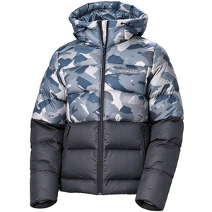 <b>Men's</b> <b>Long</b> Puffer <b>Coat</b> Hooded Winter Jacket Thick Waterproof Warm Overcoat - Product Image 1
