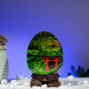 Lampe en résine personnalisée, lampe en résine, veilleuse personnalisée, lampe Pokémon en époxy, lampe Art Déco, cadeau personnalisé, cadeau fait main - Product Image 3