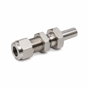 Stainless Steel High Pressure Corrosion-Resistant NPT Male Thread Hex Nut Fluid Pipe Adapter with Polished Surface - Product Image 1