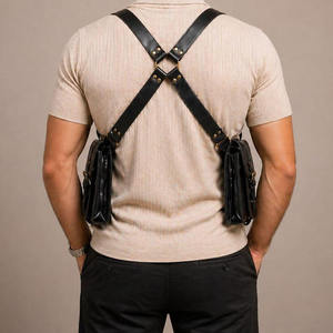 VIBE SEWN Genuine <b>Leather</b> Shoulder/Cross <b>Body</b> Bag 25L Waterproof for Business Trips & Casual Outings - Product Image 4