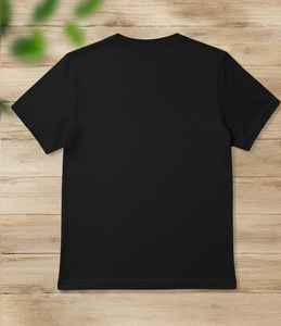 Camiseta gráfica Elite Celestial Harmony – Algodón pesado Obsidian de primera calidad, diseño detallado de geometría sagrada y corazón ciberorgánico - Product Image 2