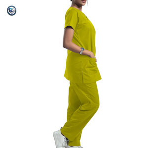 Conjuntos de Uniformes para Trabajadoras de la Salud, para Uso Médico, Conjunto de Uniforme Simple y Cómodo, Transpirable - Product Image 4
