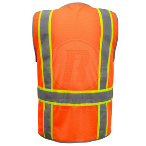 Nuevo Diseño, Chaleco de Seguridad Reflectante sin Mangas de Alta Calidad, Nailon y Poliéster, Precio al por Mayor, Hecho en Pakistán - Product Image 2