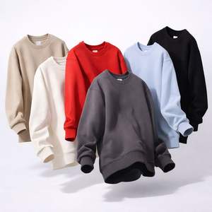 Sweat-shirt homme de haute qualité, brodé, décontracté, en coton French Terry, manches longues, col rond, sweat-shirt homme automne 330 g/m², vente en gros - Product Image 1