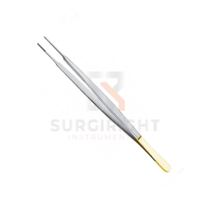 Pinzas TC Gerald de Carburo de Tungsteno y Acero Inoxidable, Instrumento Microquirúrgico con Certificación CE ISO 13485 de Blush Surgical - Product Image 3