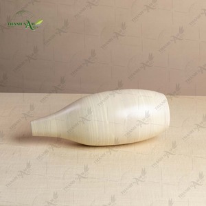 Modern Spun Bamboo Tabletop <b>Vase</b> 100% Natural Material Eco-Friendly & Durable Made in Nam Dinh Vietnam - Product Image 5